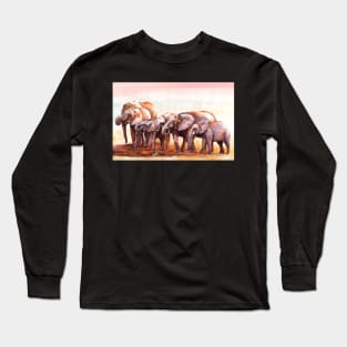 Heavy Drinkers Long Sleeve T-Shirt